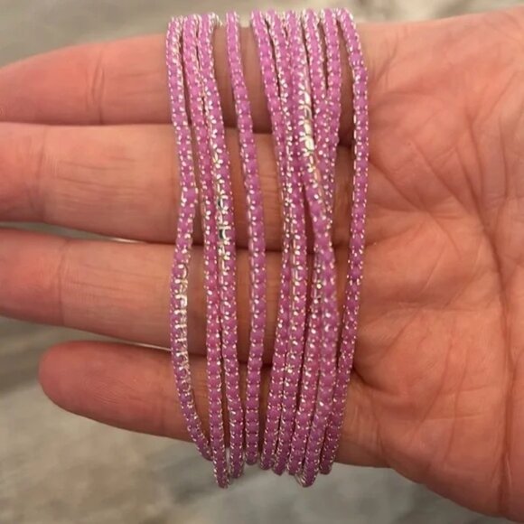 Park Lane Jewelry - Park Lane Jewelry Dragon Fruit Bracelet purple stretchy bracelet set of 10 NEW!